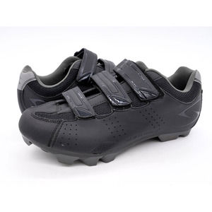 Serfas Cycle Shoes Mens 8 Black Singletrack Mountain Biking 3 Strap SPD 2 Bolt